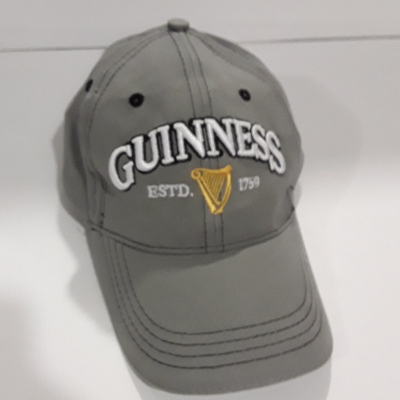 Guinness Other - DUBLIN IRELAND Guinness Gray Baseball Hat Mens